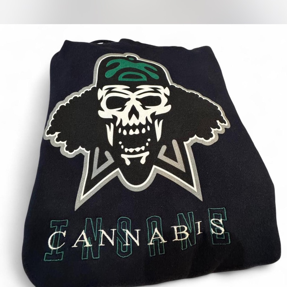 Insane Black Graphic Hoodie